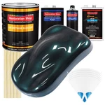 Dark Turquoise Metallic Slow 1 Gallon Auto Paint Kit Urethane Basecoat Clearcoat New. Price: $377.99.