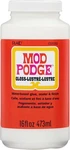 Mod Podge Gloss Sealer, Glue & Finish: All-in-one Craft 16 Oz, New. Price: $12.90.