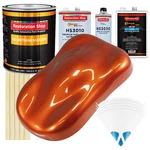 Inferno Orange Pearl Metallic Gallon Kit Urethane Basecoat Slow Car Paint New. Price: $459.99.