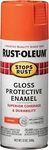 214084 Stops Rust Spray Paint 12 Oz Gloss Orange New. Price: $22.18.