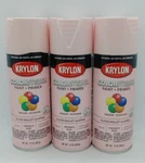 3 Krylon Colormaxx Pink Gloss Spray Paint And Primer, 12 Ounce New. Price: $23.35.
