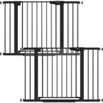 Extra Tall Baby Gate Wide Pressure Mounted Safety Kids Pets 36IN High New. Price: $299.99.