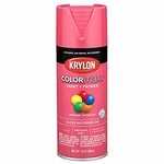 Krylon Colormaxx Gloss Watermelon Pink Spray Paint And Primer (K05544007) New. Price: $15.95.