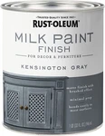Rust-oleum 331053 Milk Paint Finish, Quart, Kensington Gray, 32 Fl Oz, Pack Of New. Price: $27.99.
