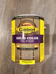140.0001608.007 Cabot Solid Color Oil Deck Stain, Medium Base, Gal. New. Price: $105.99.