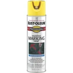 Rust-oleum 2544838 Professional Inverted Marking Spray Paint Hi-vis Yellow 15OZ New. Price: $21.85.