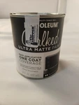Rust Oleum 30 Oz Ultra Matte Chalked Paint Black Abyss For Furniture Diy New. Price: $29.09.