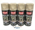 Krylon 4291-4 Pack Khaki Camouflage Non-reflective Ultra-flat Finish Spray Paint New. Price: $48.99.