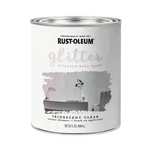 Rust-oleum 360218 Glitter Interior Wall Paint, Quart, Harvest Gold New. Price: $47.67.