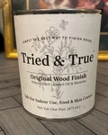 Tried & True Original Wood Finish, Pint - Linseed Oil Beeswax Blend New. Price: $19.00.