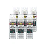Rust-oleum 2596838-6PK Professional Inverted Marking Spray Paint, Clear, 15 O... New. Price: $47.74.