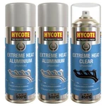 Hycote Xht Very High Temperature Aluminium Spray Paint X2 & 1 Clear Lacquer New. Price: $20.13.