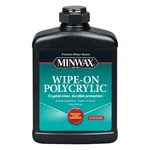 Minwax 409160000 Wipe-on Poly Pint Gloss Water Based Packaging May Vary New. Price: $32.76.