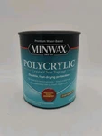 1 Qt Minwax 64444 Clear Polycrylic Water-based Protective Finish Semi-gloss New. Price: $33.71.
