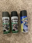 Plasti Dip 11OZ Black Aerosol + Rust-oleum Spray Paint. 3 Pack See Details New. Price: $25.00.
