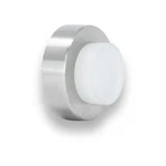 Evi Wall Mounted Doorstop 0.7'' X 1.37'' Natural Silicone White Rubber .... Price: $30.86.