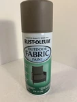 Rust-oleum Outdoor Fabric Paint Spray London Gray 12OZ Uv Water Fade Resistant New. Price: $25.00.