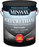 Water Based Oil-modified Polyurethane, Warm Gloss, Clear, 1 Gallon New. Price: $76.99.
