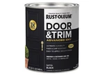 Rust Oleum Door Trim Paint Satin Black 32 Oz Water Based Fast Drying Durable ... New. Price: $32.19.