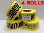 Empire Level 71-1001 1000 Ft X 3 Caution Barricade Tape, Yellow, Misprint New. Price: $29.95.