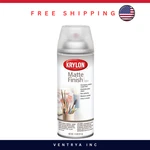 Krylon K01311007 Matte Finish Clear Spray Paint 11OZ Multi-surface Sealer Pack New. Price: $18.99.