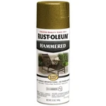 Rust Oleum Hammered Enamel Spray Paint Gold 12 Ounce Interior Exterior Use New. Price: $26.79.