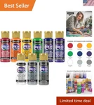 Americana Acrylic Paint Set - 9 Vibrant 2OZ Bottles For Creative Expression New. Price: $22.99.