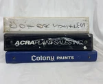 Lot Of 3 Commercial Valspar Paint Formula Spectrum Books Chart Mixing Used. Price: $44.99.