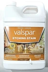 Valspar Interior/exterior Etching Stain Marbled Effect Coffee Gal Free Shipping New. Price: $43.99.