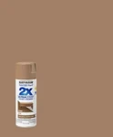Rust-oleum 2X Ultra Cover Satin Spray Paint, #249070 Nutmeg, 12 Oz. New. Price: $11.95.