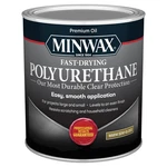 Minwax Fast Drying Polyurethane Protective Wood Finish, Quart, Semi-gloss New. Price: $21.29.