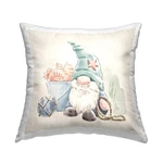 Stupell Coastal Beige Gnome Beach Pillow, Summertime Nautical, 18X7X18IN (70) New. Price: $39.59.