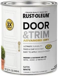 Rust-oleum 369384 Premium Door Paint Satin White Quartz Finish New. Price: $16.72.