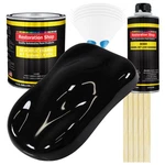 Restoration Shop Super Gloss Jet Black Acrylic Enamel Gallon Kit, Auto Paint New. Price: $174.99.