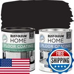 Rust-oleum Home 367597 Interior Floor Coating Kit Matte Black 1 New. Price: $94.60.