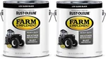 Rust-oleum 280168 Farm Implement Enamel Paint Black Gallons New. Price: $117.30.