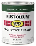 Rust-oleum 7738502 Stops Brush 32 Fl Oz (pack Of 1), Gloss Hunter Green New. Price: $29.24.
