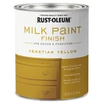 Rust-oleum 334195 Milk Paint Finish Venetian Yellow Qt New. Price: $21.94.