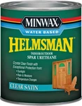 New Minwax 63052 Quart Clear Satin Water Based Helmsman Spar Urethane 3094638. Price: $23.95.