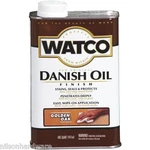 (6)-QT Watco Danish Golden Oak Interior Wood Furniture Cabinet Oil Finish 65141 New. Price: $148.98.