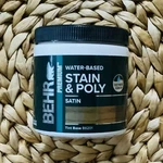Behr Stain & Poly Water Based Satin Tint B6301 7.75 Fl Oz New. Price: $10.30.