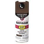 Rust-oleum Stops Indoor And Outdoor Satin Brown Oil Modified Alkyd Spray New. Price: $64.95.