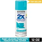 Rust-oleum Painter's Touch 2X Ultra Cover Gloss Seaside Spray 12 Oz New. Price: $15.72.