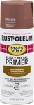 7769830 Stops Rusty Metal Primer Spray, 12 Oz, Flat Brown New. Price: $10.29.