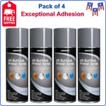 Nadamoo All Surface Primer Spray One-part Epoxy Matte Gray, Pack Of 4 New. Price: $52.77.