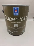 1 Gallon Sherwin Williams Superpaint And Primer Exterior Gloss Color... New. Price: $24.00.