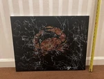 Maryland Crab Modern Spray Painting Used. Price: $110.00.