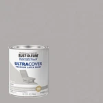 Rust-oleum 267335 Ultra Cover Latex Satin Stone Gray Paint 1 Qt. (pack Of 2) New. Price: $39.43.