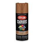 Krylon Fusion K02768007 ALL-IN-1 Spray Paint For Indoor/outdoor, Metallic Copper New. Price: $16.99.