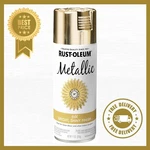 Metallic Gold Spray Paint, 11 Oz Rust Oleum American.. New. Price: $17.17.